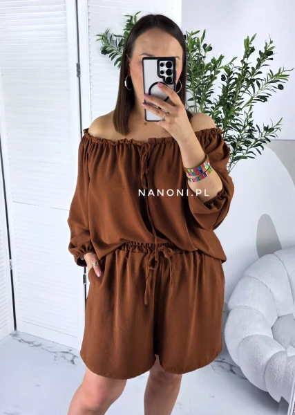 Komplet Plus Size Amelia Hiszpanka Toffi