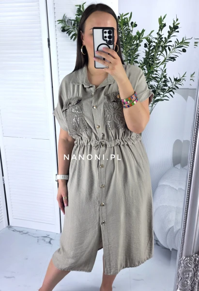 Sukienka Plus Size Fango 42-46 Olivia
